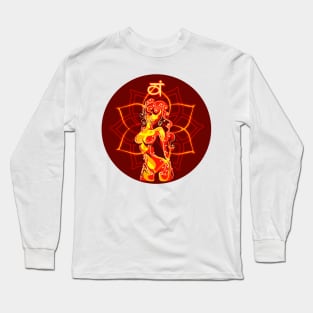 Svadhishthana chakra illustration Long Sleeve T-Shirt